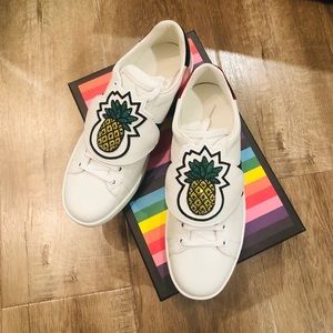 gucci shoes pineapple